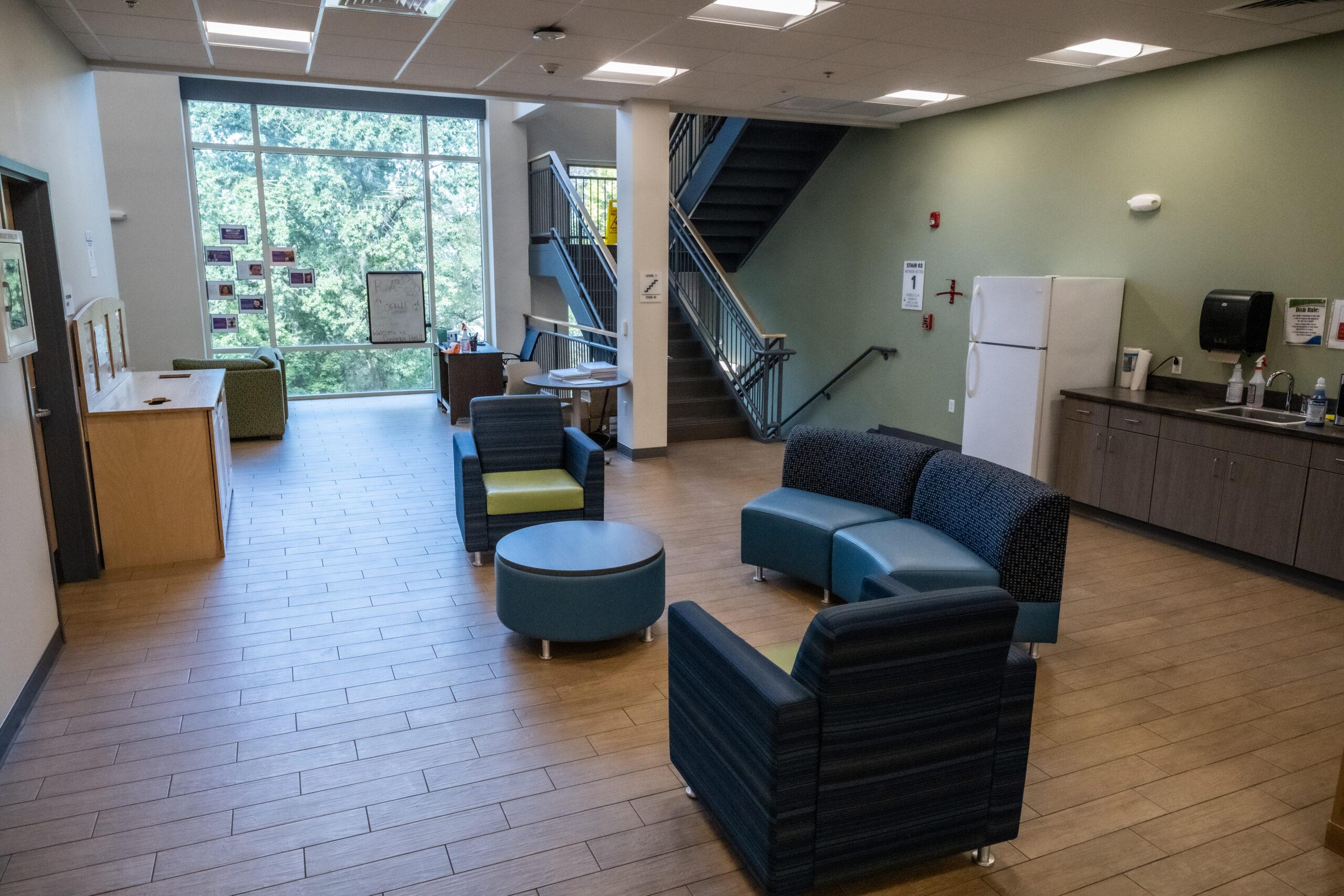 Lobby in Danforth Hall